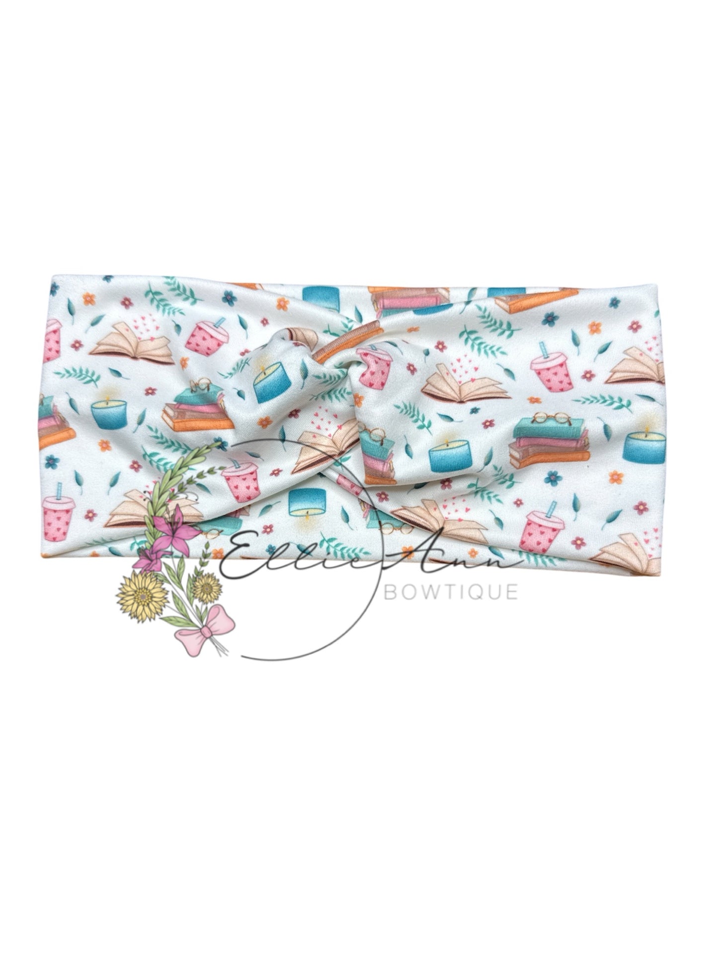 DBP Twist Headbands-book themed