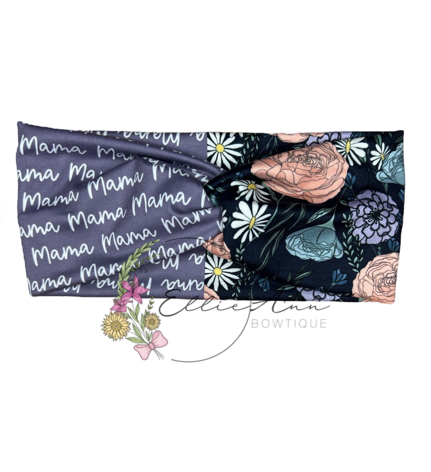 DBP Twist Headbands New Mama prints