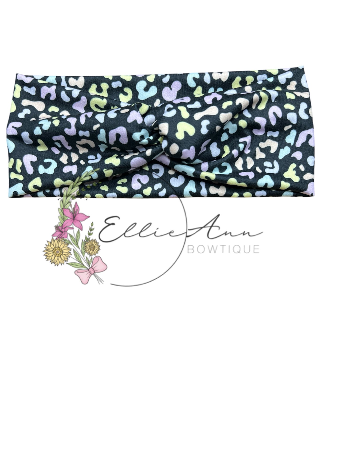 DBP Twist Headbands Leopard designs