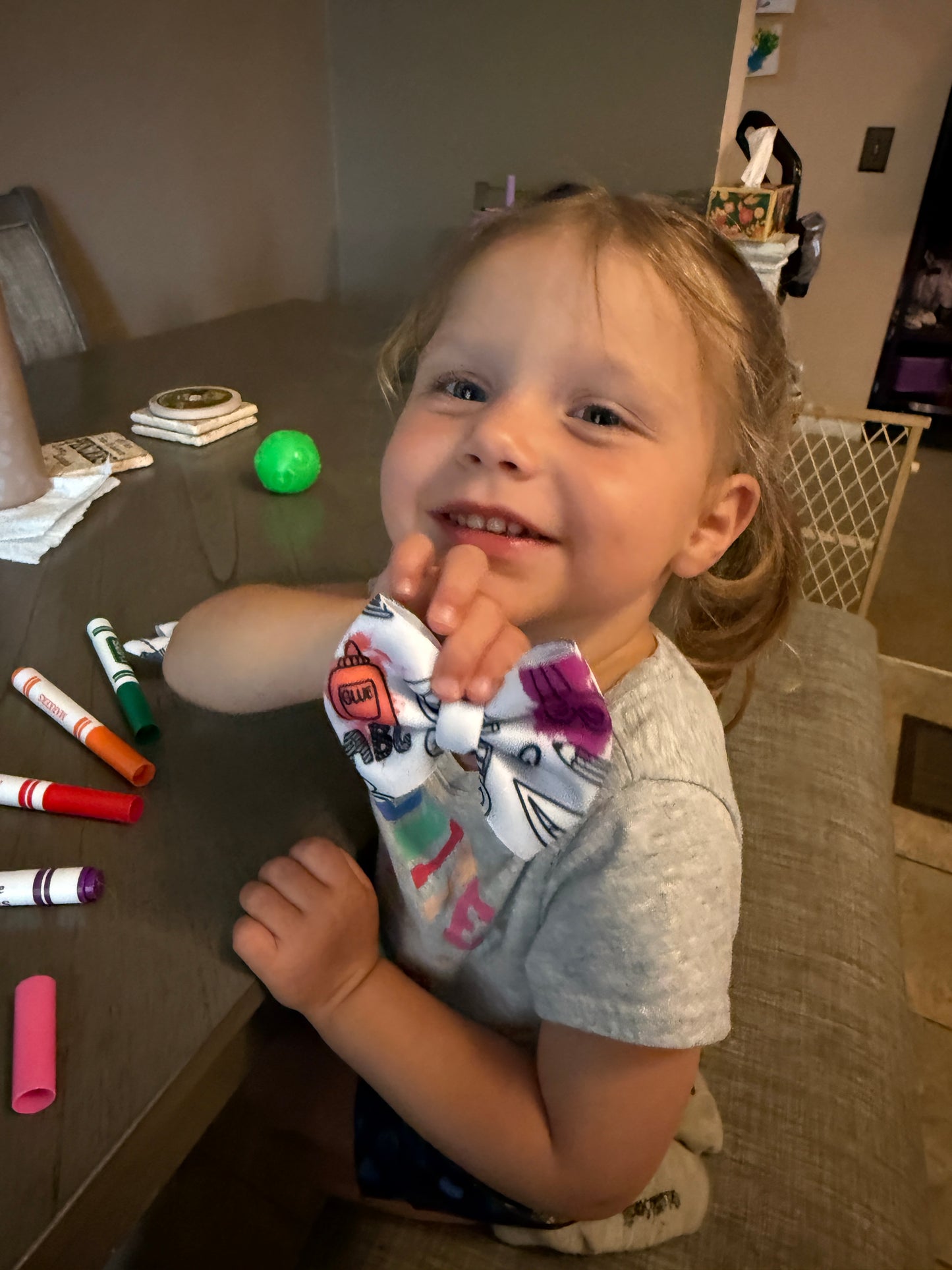 Color me- Back to School Bows