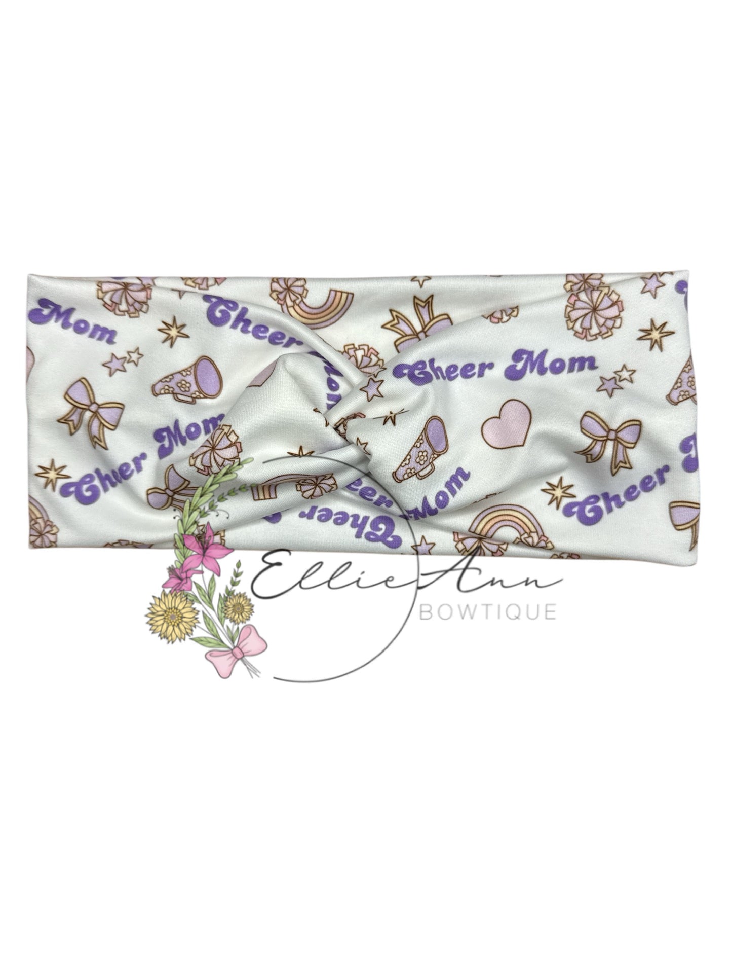 DBP Twist Headbands- Cheer Mom