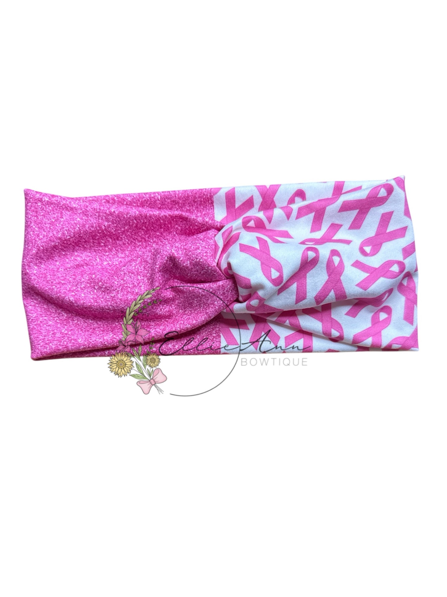 DBP Twist Headband Breast Cancer Awareness