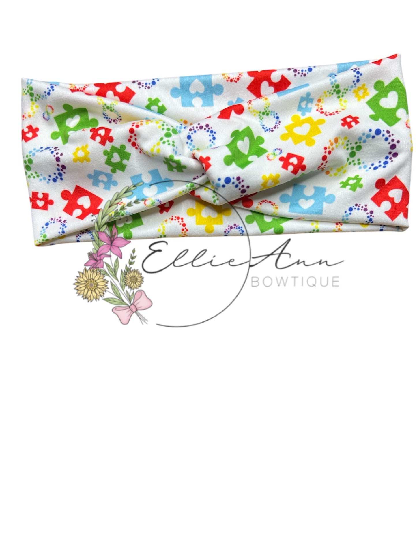 DBP Twist Headbands- Autism Awareness