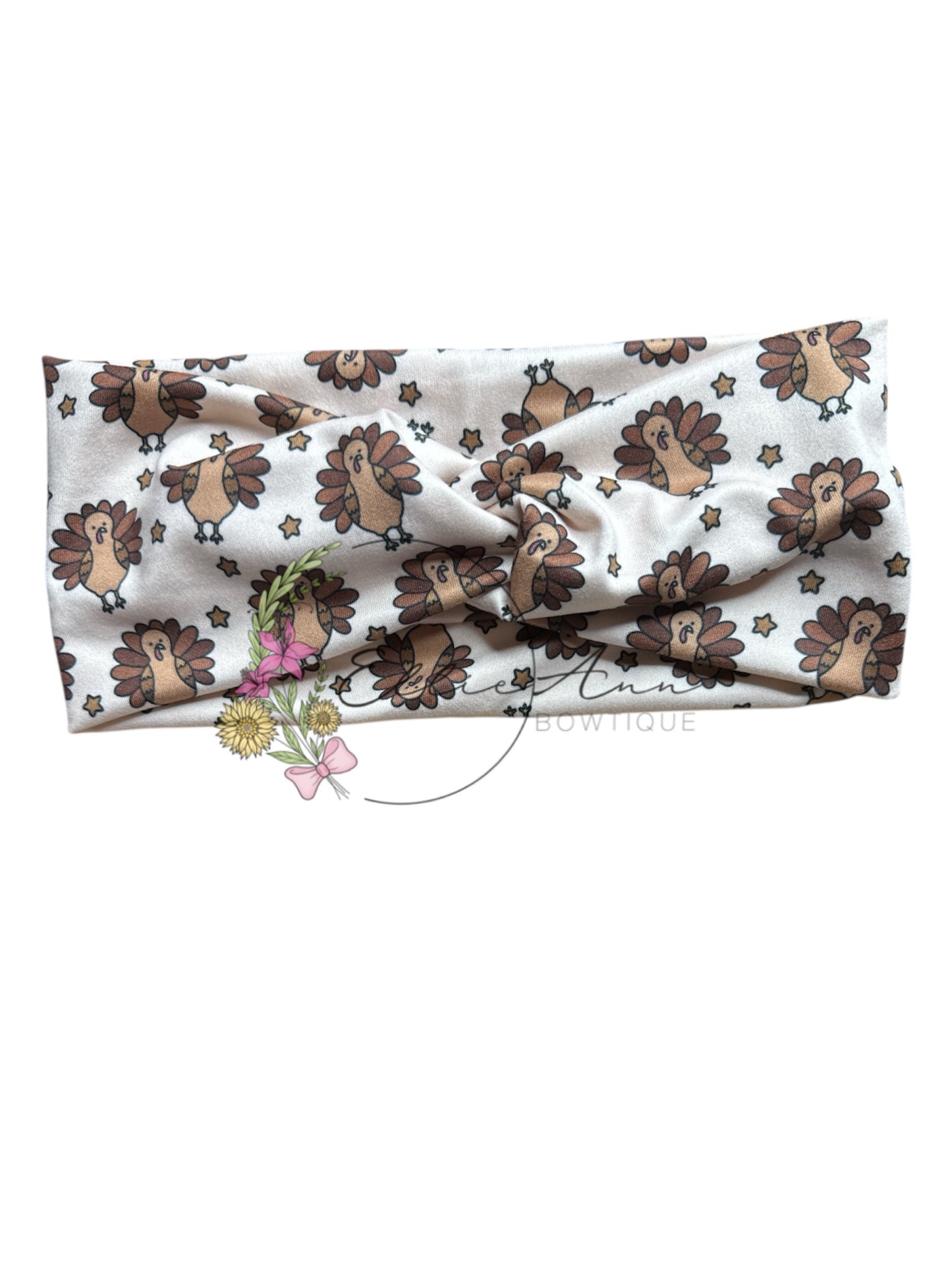 DBP Twist Headband light brown Turkeys