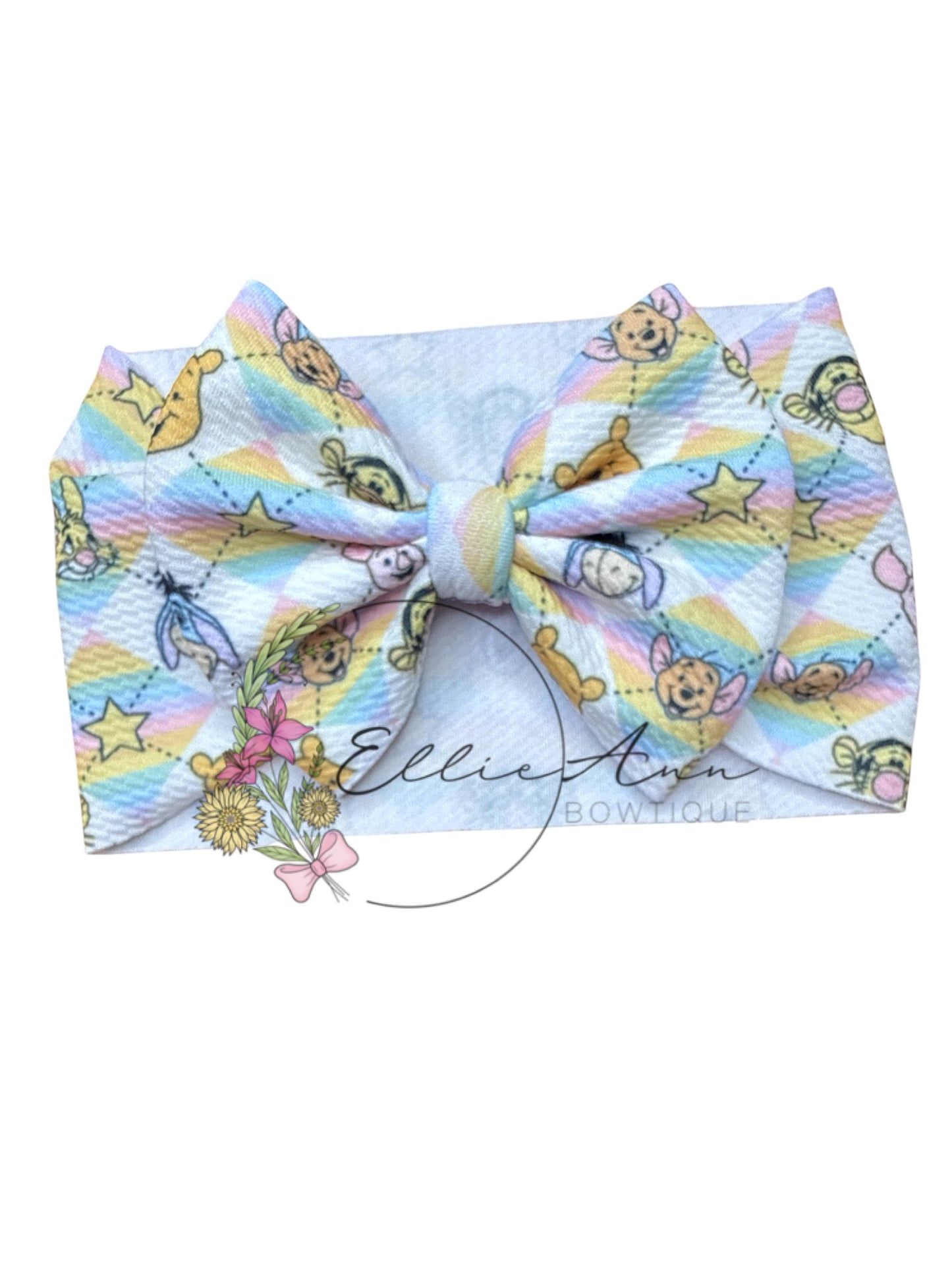 5inch Bows -Baby Size Bullet Headwraps