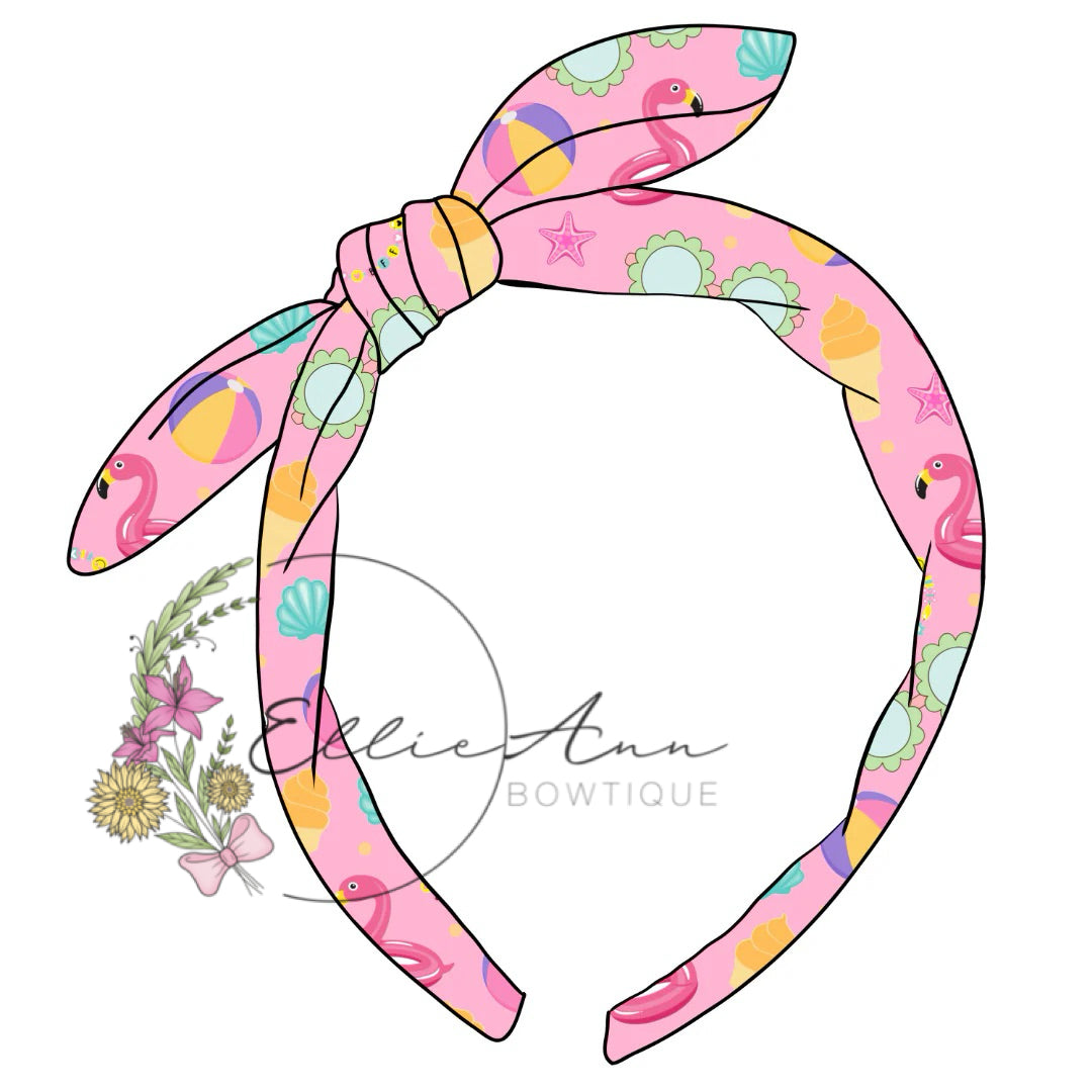 Top knot bow Headbands