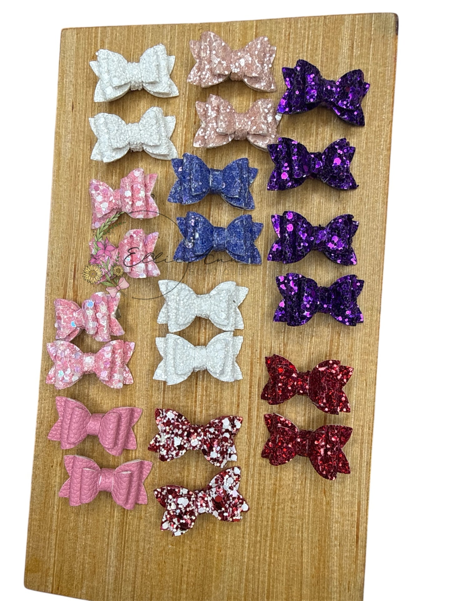 Tiny tiny 1.5 inch bows