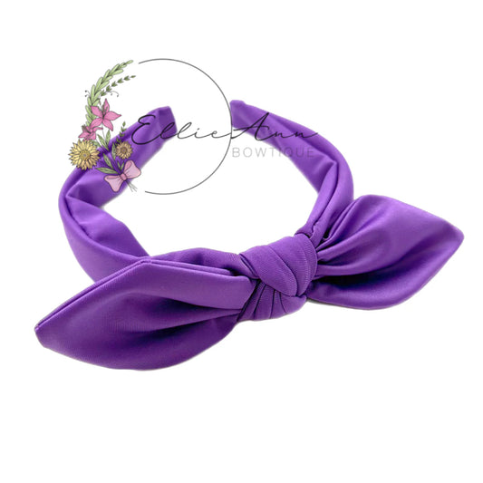 Top knot bow Headbands