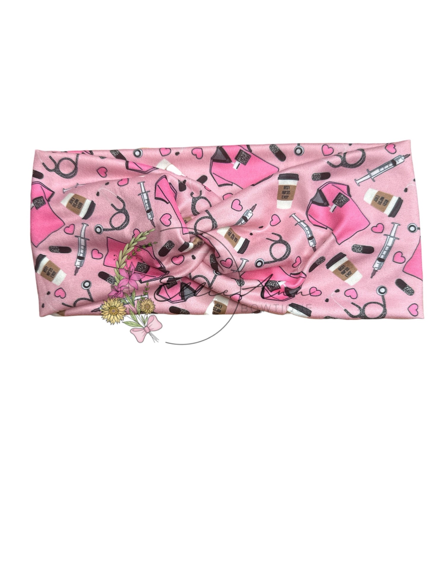 DBP Twist Headbands- Nurse Themed