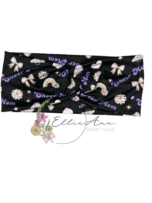 DBP Twist Headbands- Cheer Mom