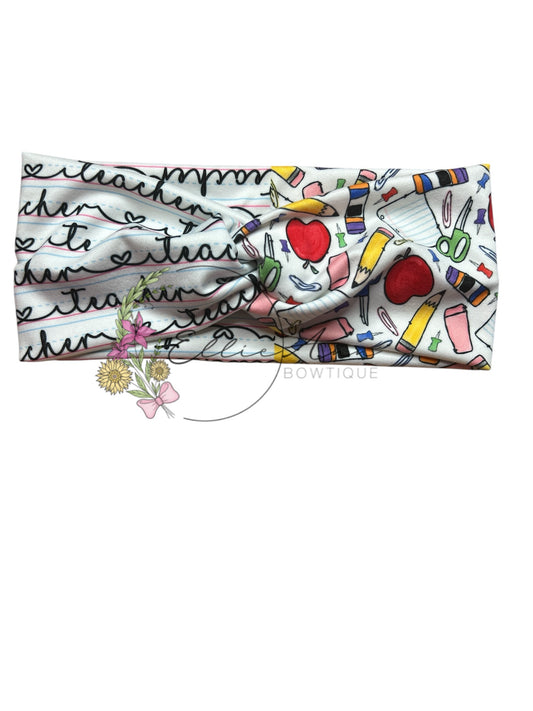 Teacher DBP Twist Headband