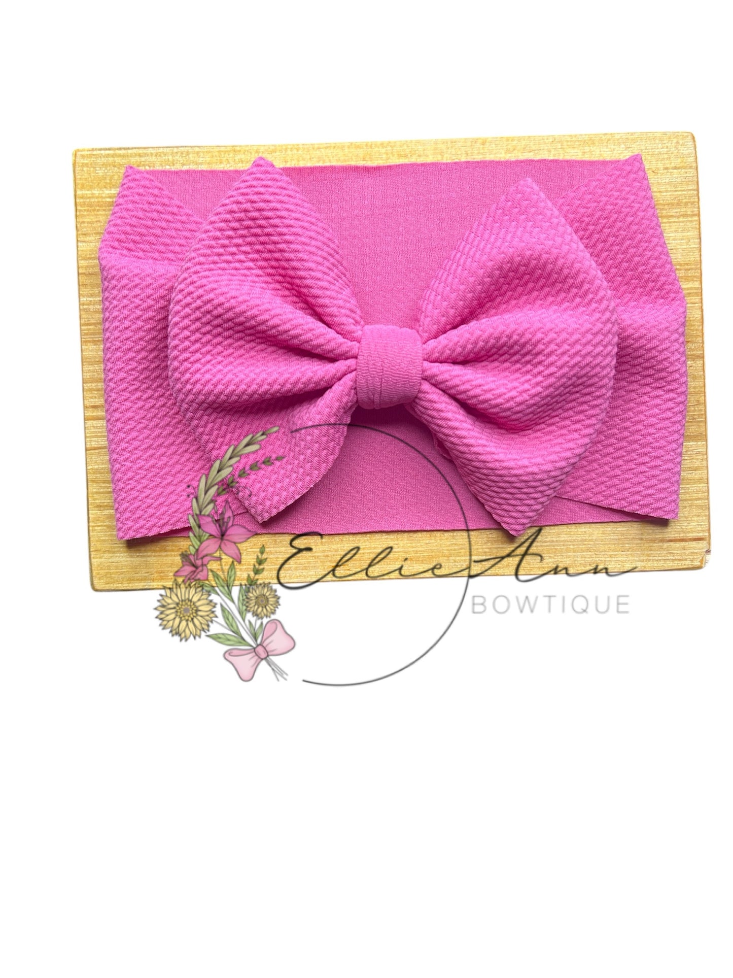 5inch Bows -Baby Size Bullet Headwraps