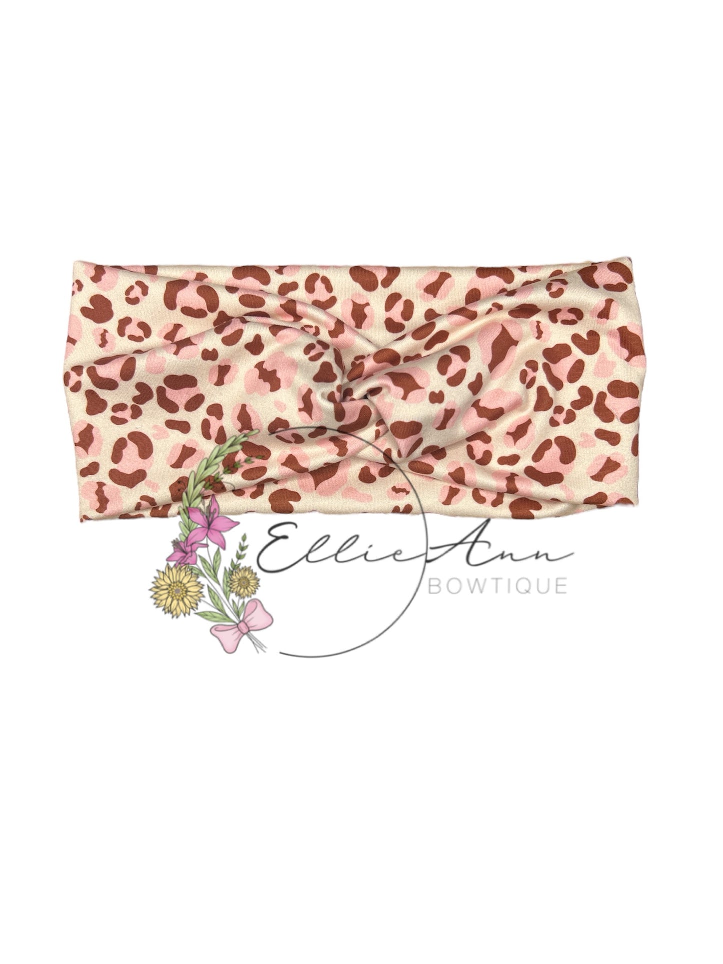DBP Twist Headbands Leopard designs
