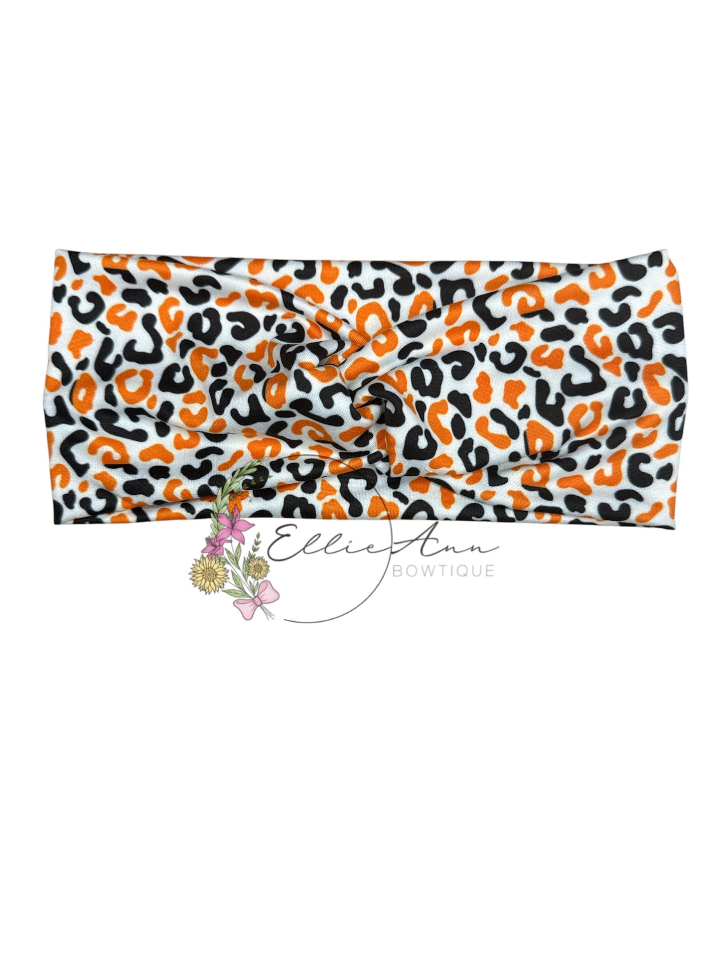 DBP fall leopard Headbands
