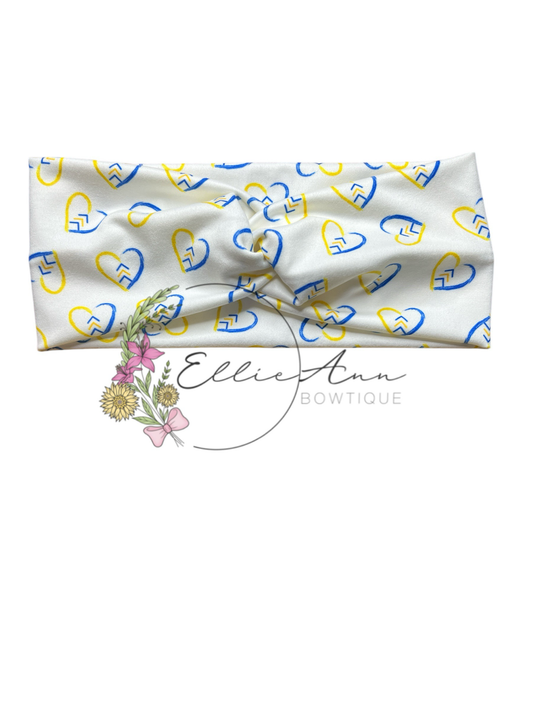 DBP Twist Headband Down Syndrome Awareness