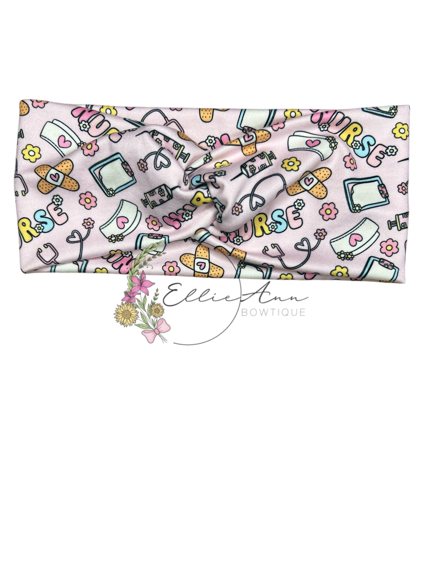 DBP Twist Headbands- Nurse Themed