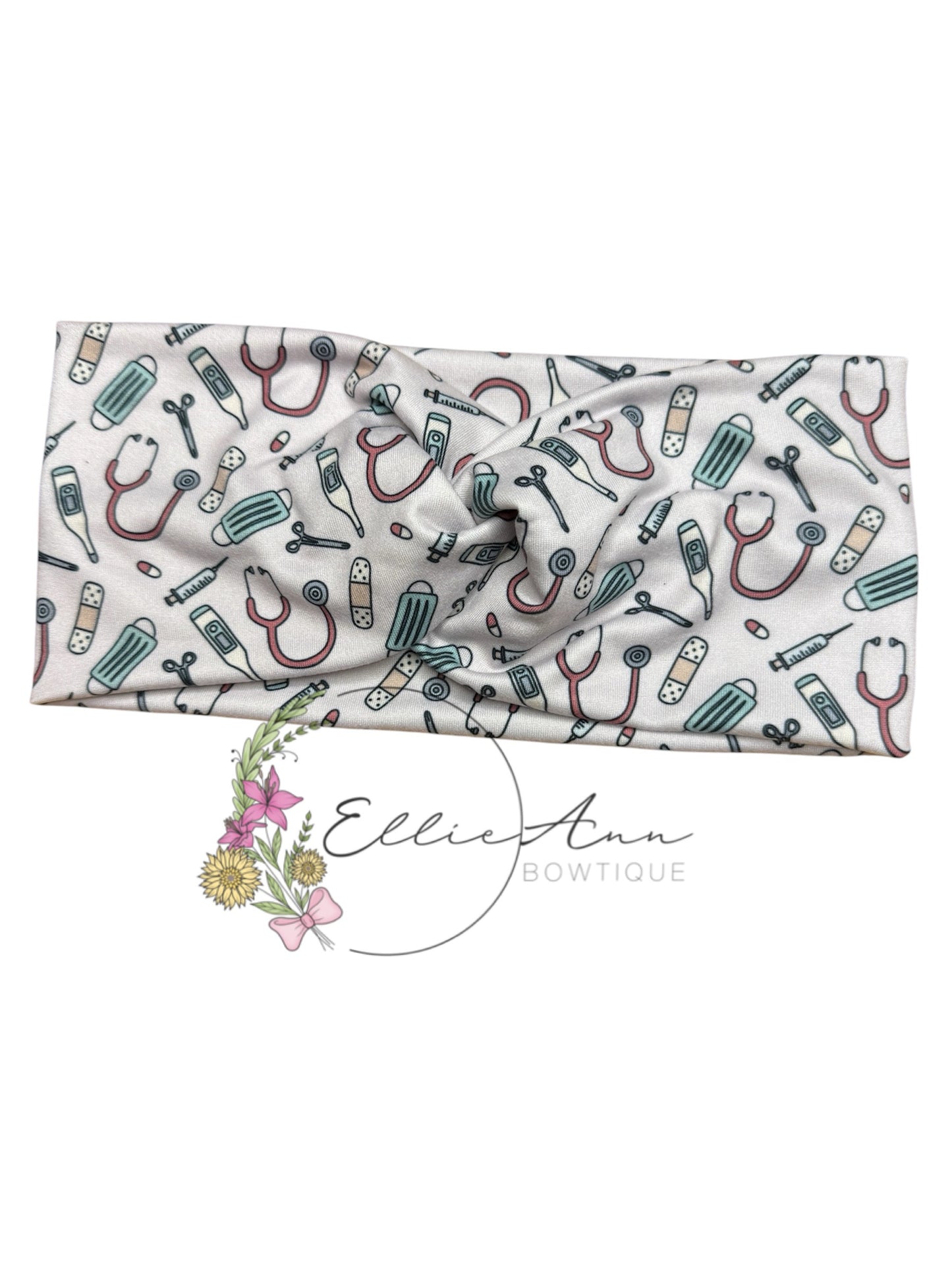 DBP Twist Headband- Medical Themed