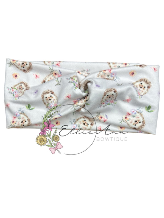 DBP Hedgehog twist headband