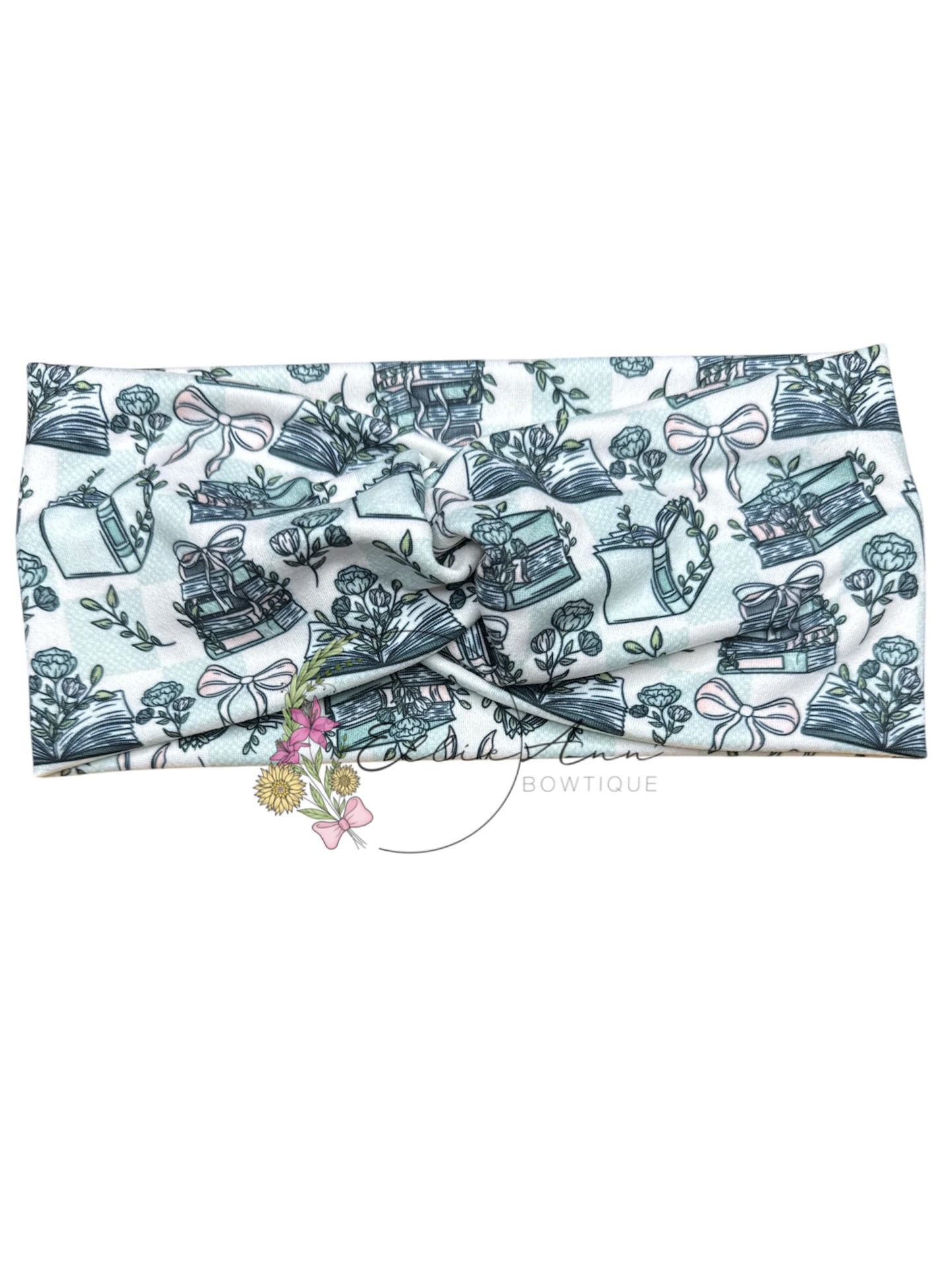 DBP Twist Headbands-book themed