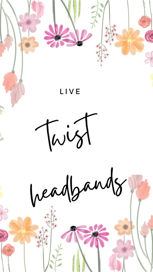 Live Pick DBP Twist Headbands