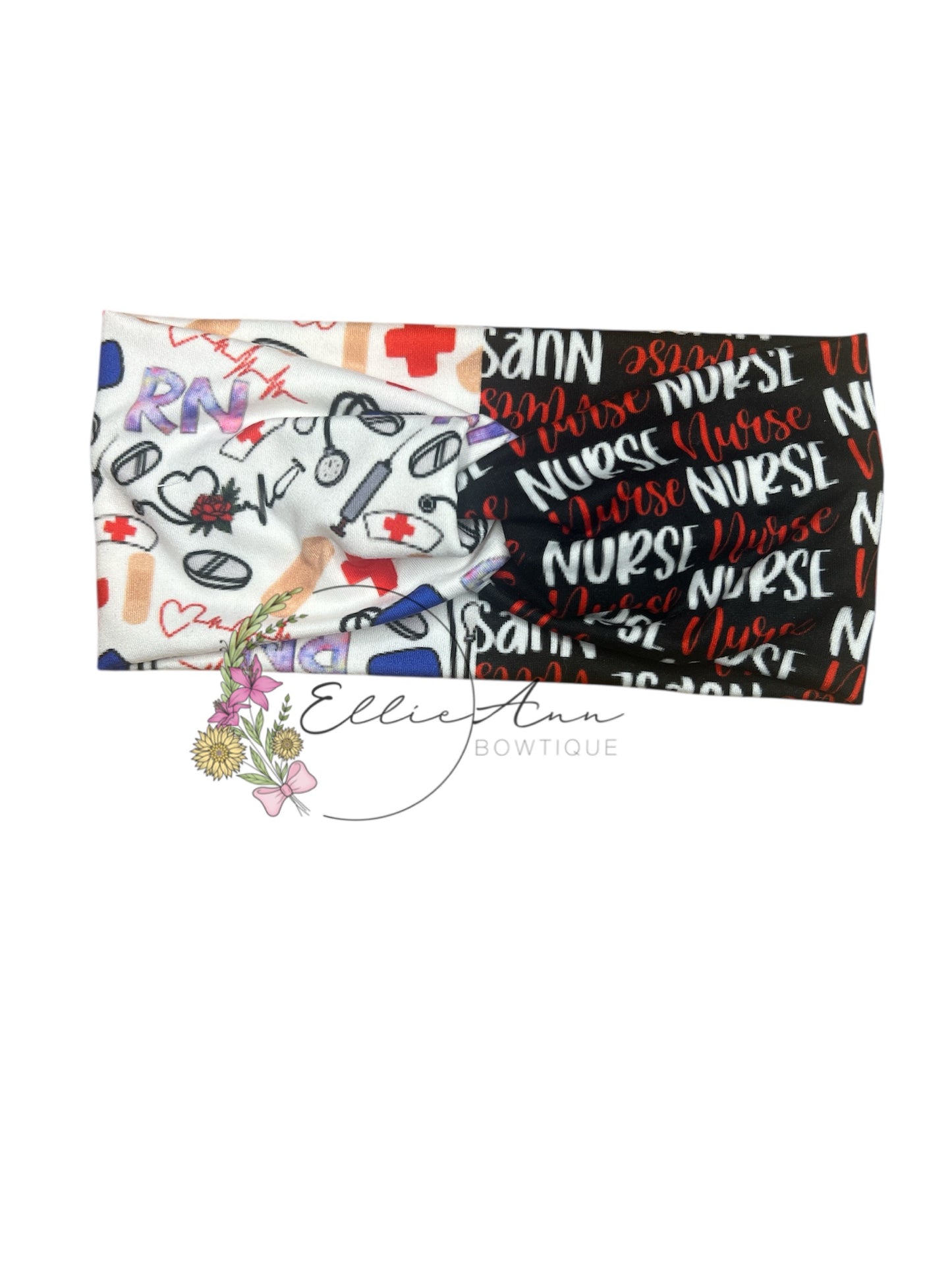 DBP Twist Headbands- Nurse Themed