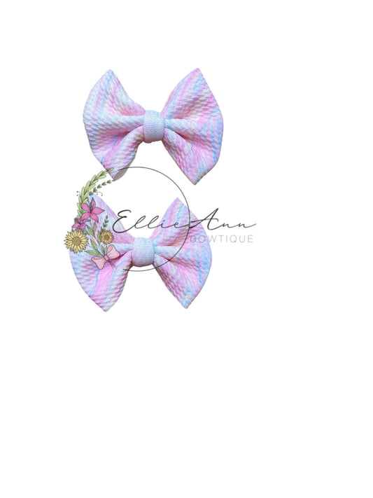 3inch Patterned fabric pigtail sets