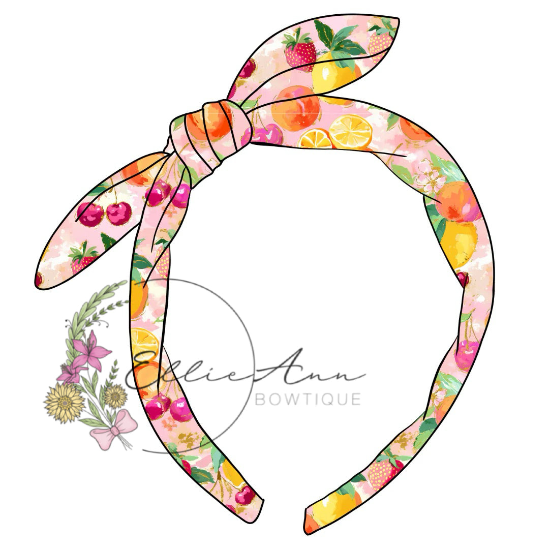 Top knot bow Headbands