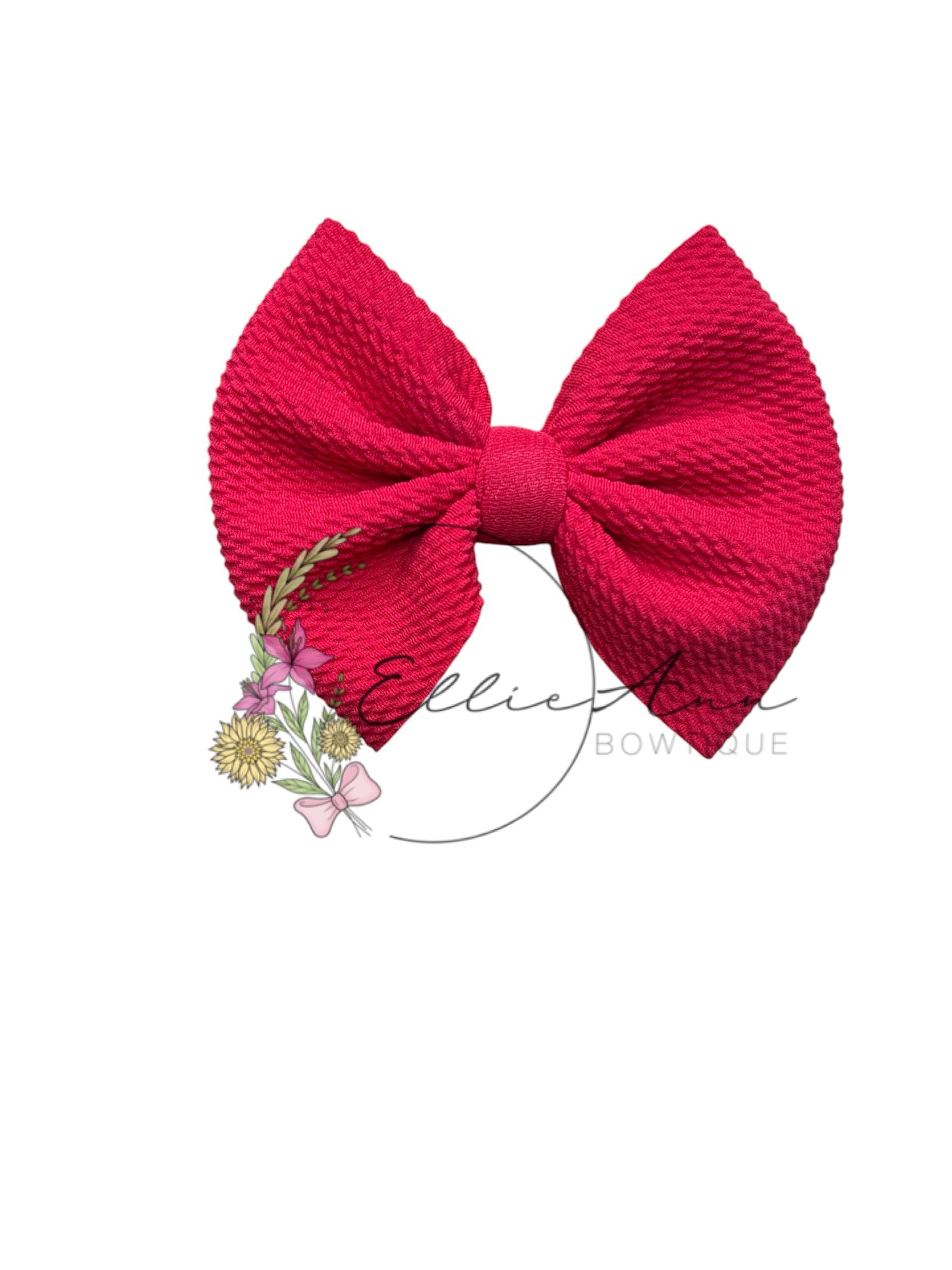 5inch Bullet Fabric Bows