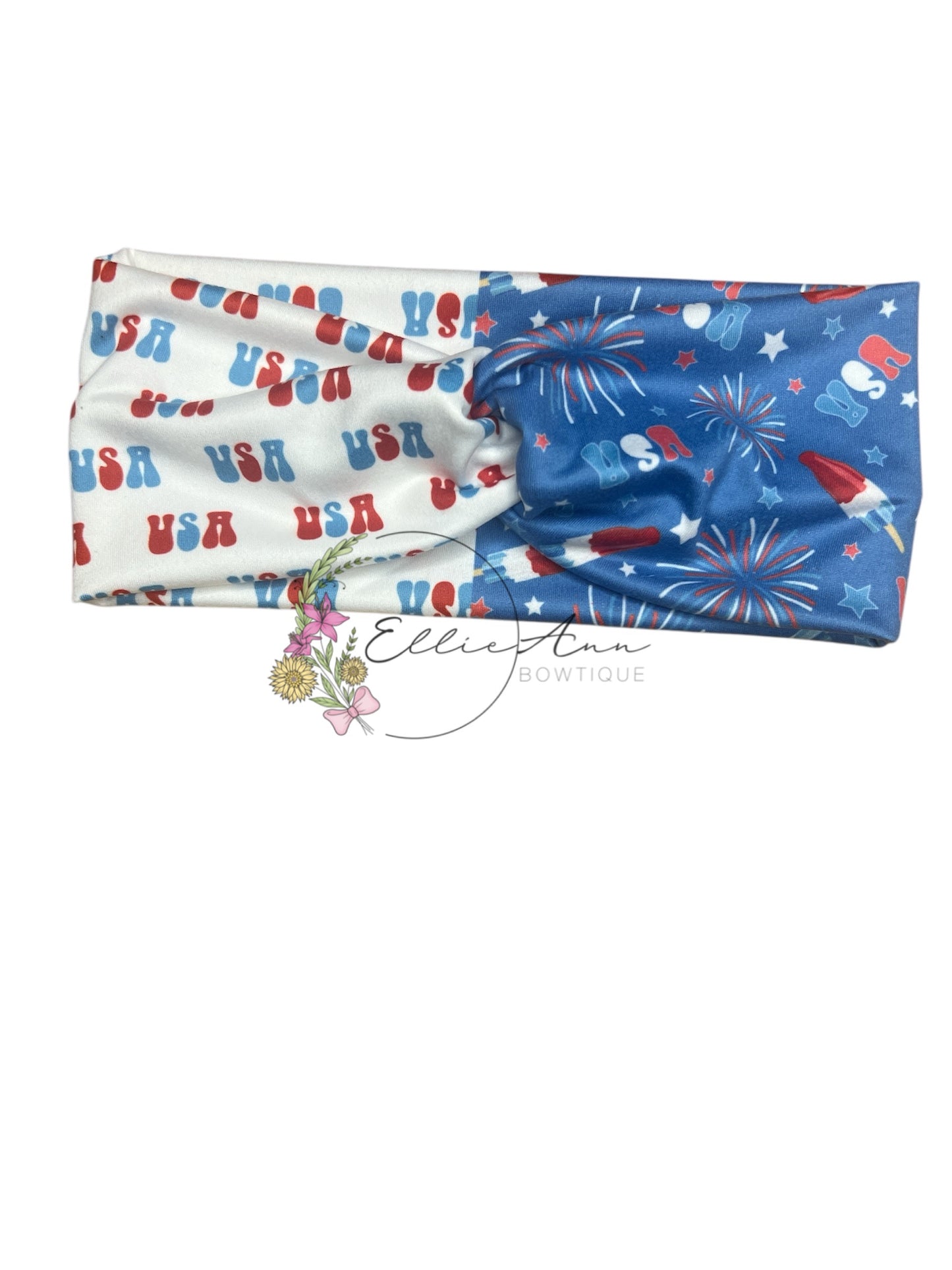 DBP Twist Headbands RWB collection