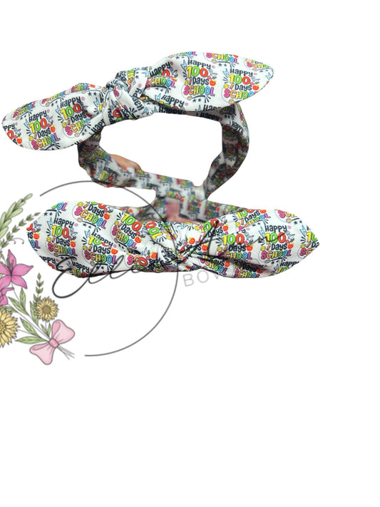 Top Knot Headband- 100 days school