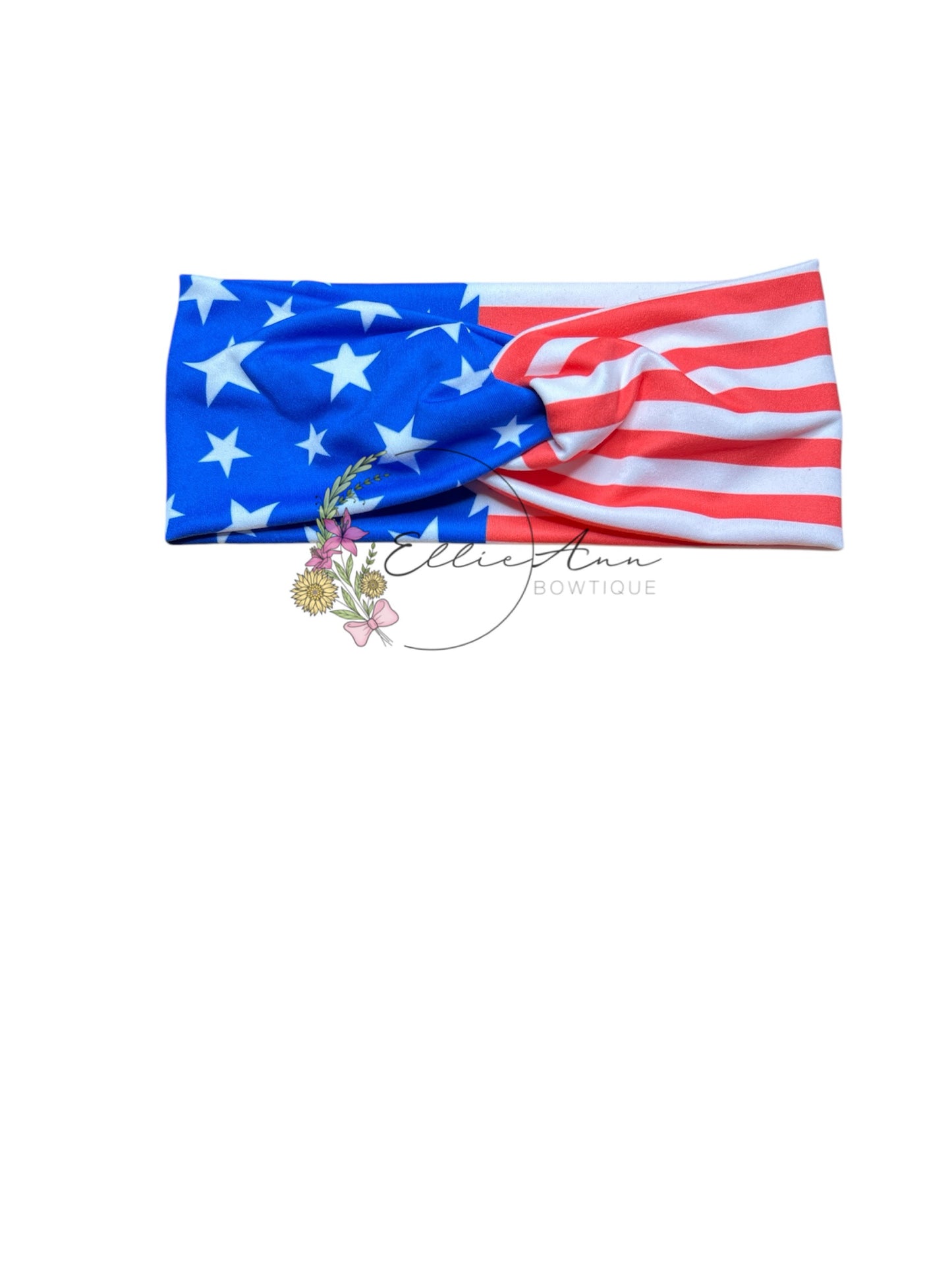 DBP Twist Headband American Flag