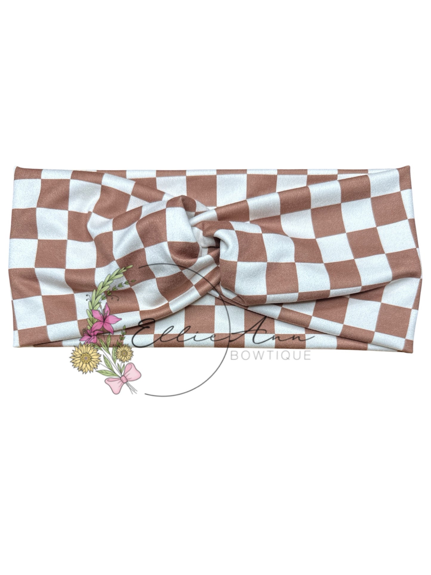 DBP Twist Headbands- Checkered prints
