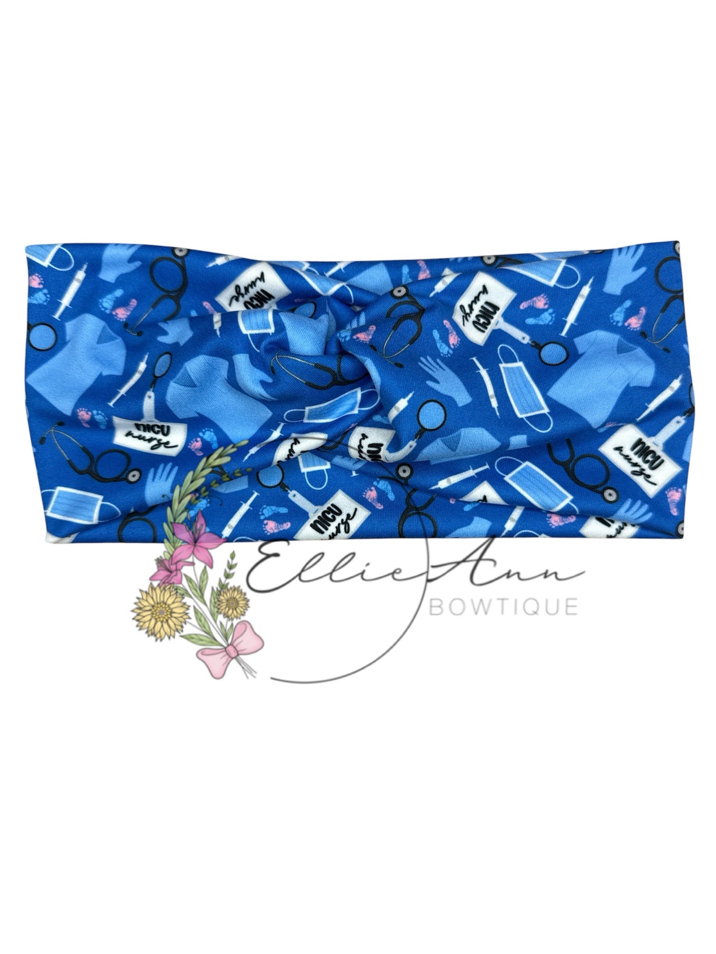 DBP Twist Headbands- Nurse Themed