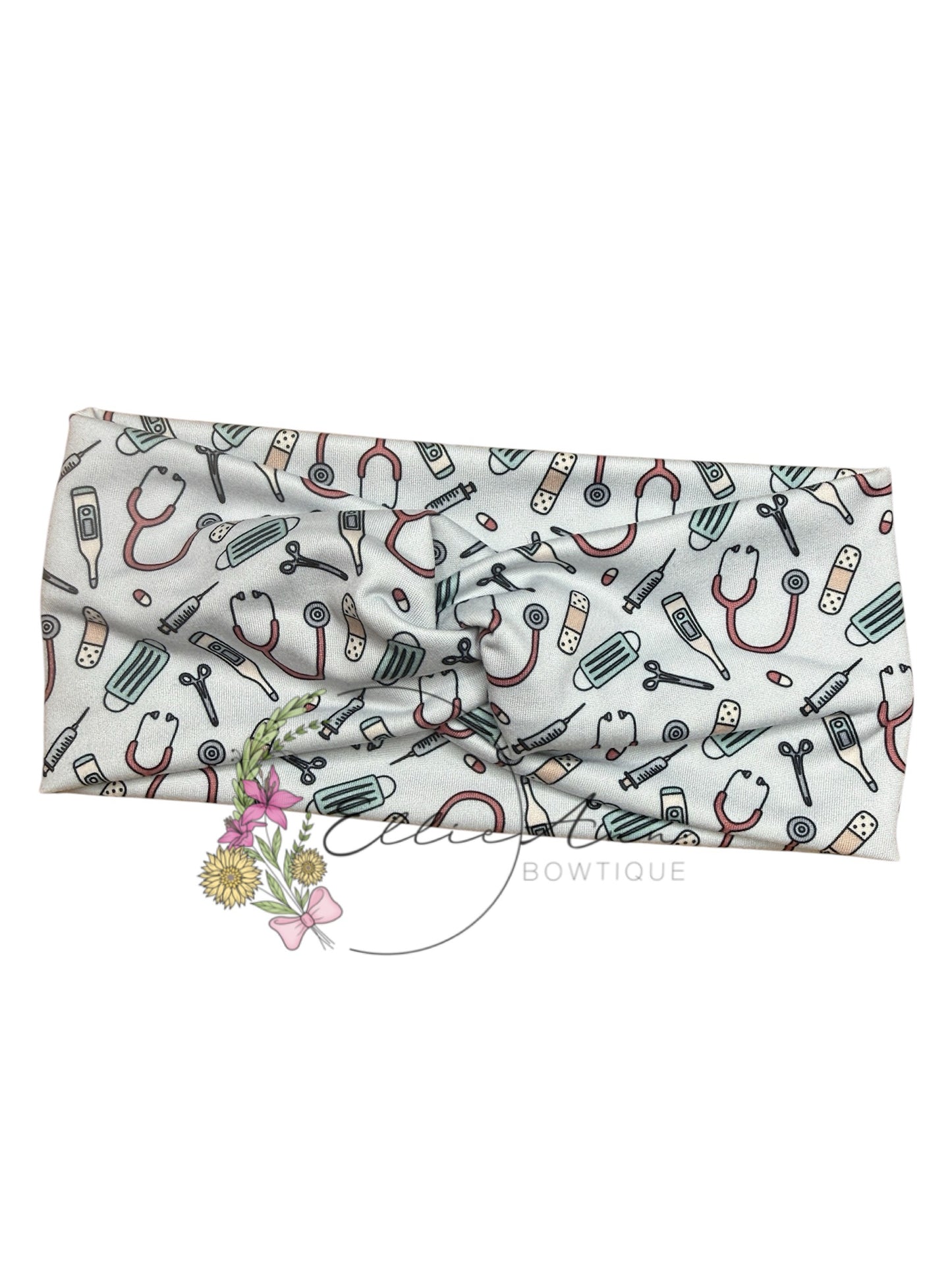DBP Twist Headband- Medical Themed