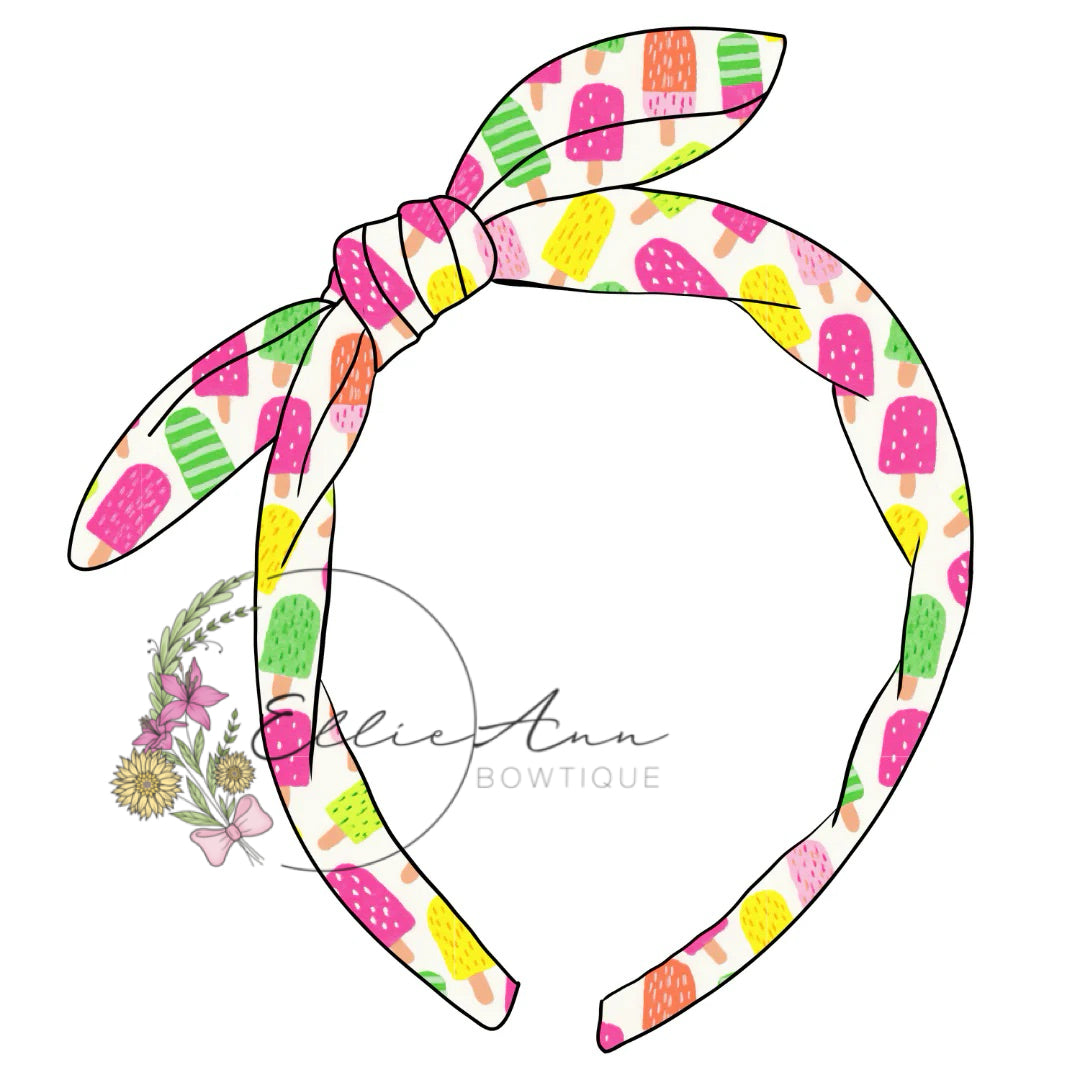 Top knot bow Headbands