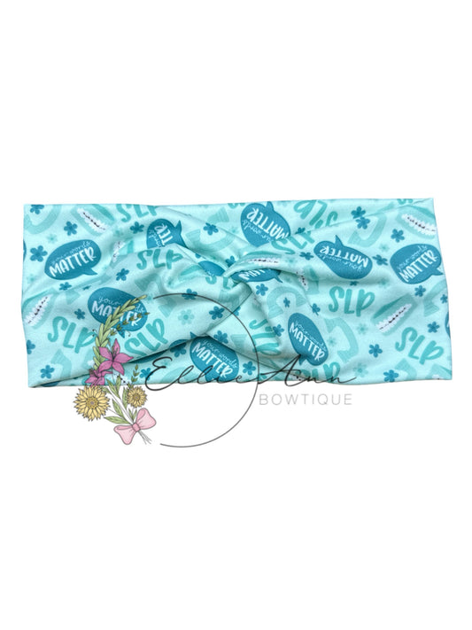 DBP Twist Headband -Speech Pathologist