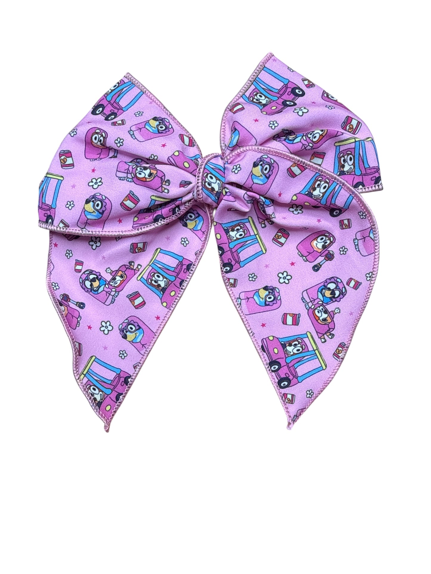 Character serged bows