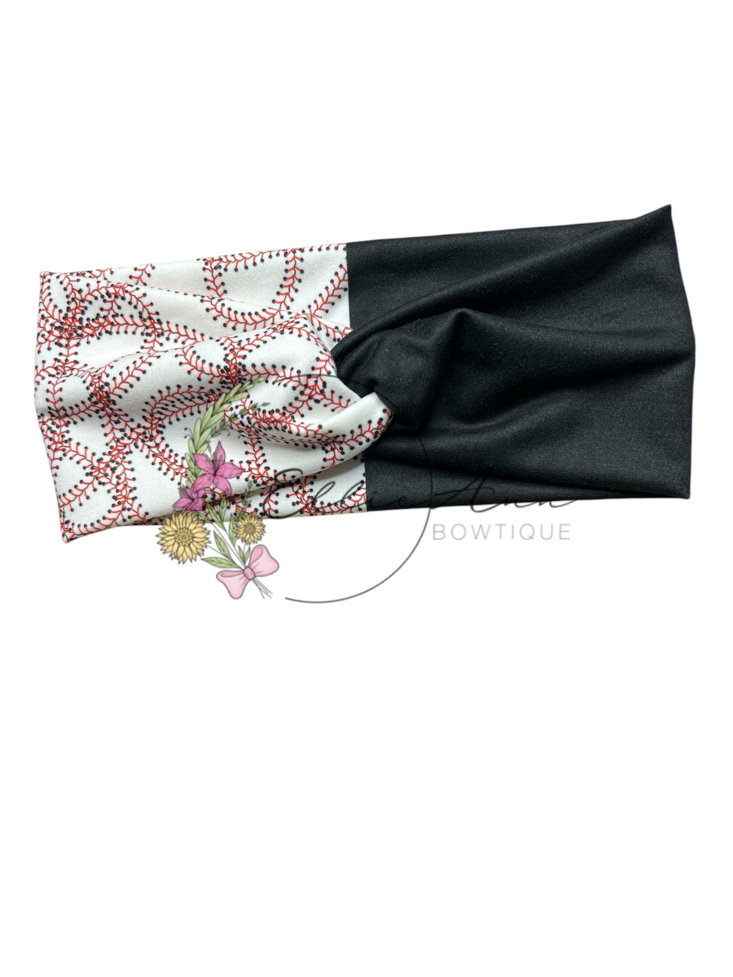 DBP Twist Headbands Baseball themed