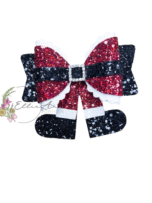 Santa Belt Bow